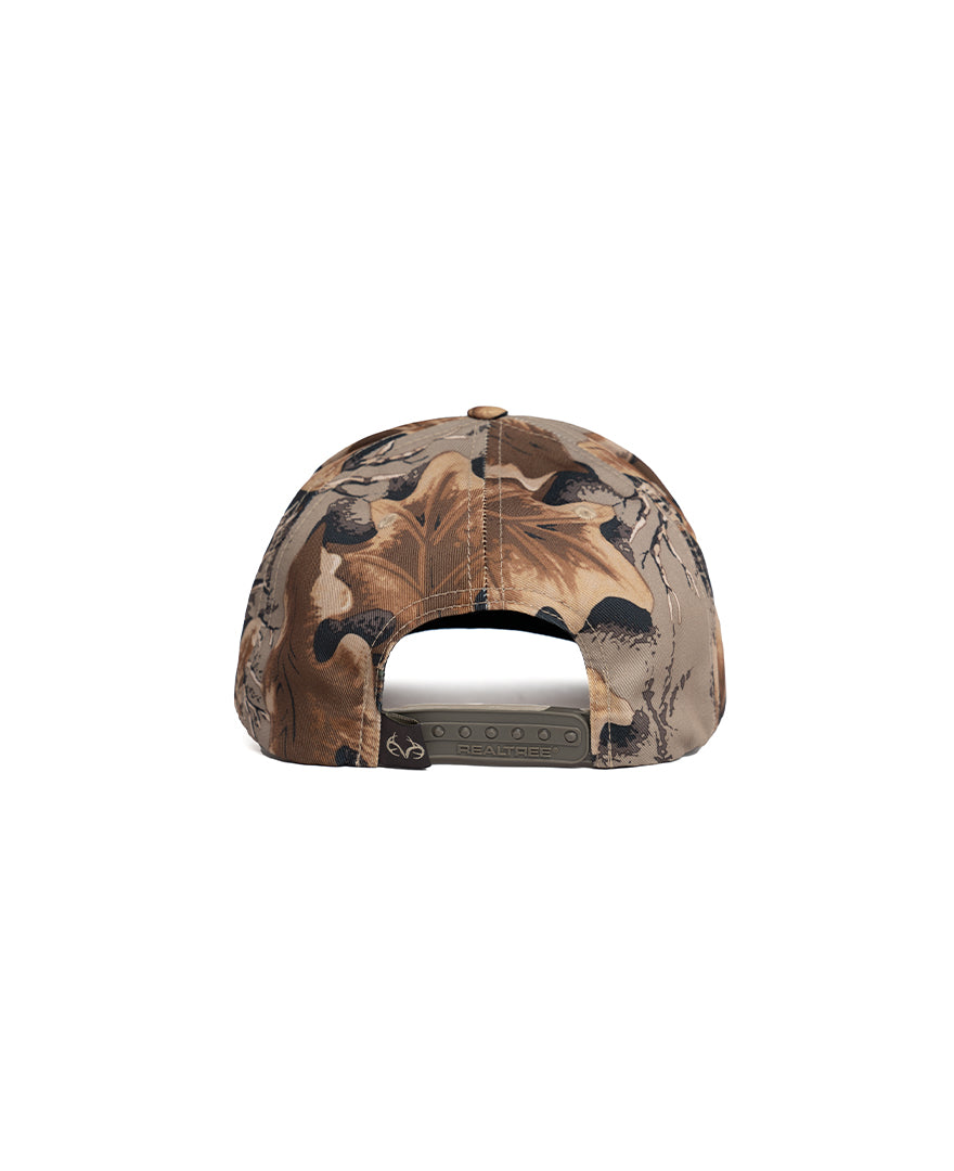 Realtree Unisex Embroidered  Logo 6 Panel Camo Hat - Realtree Advantage Classic