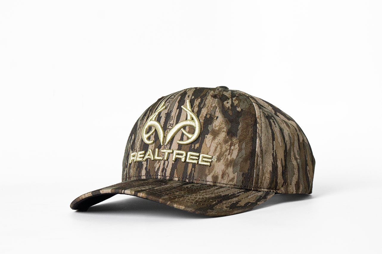 Realtree Unisex Logo 6 Panel Camo Hat