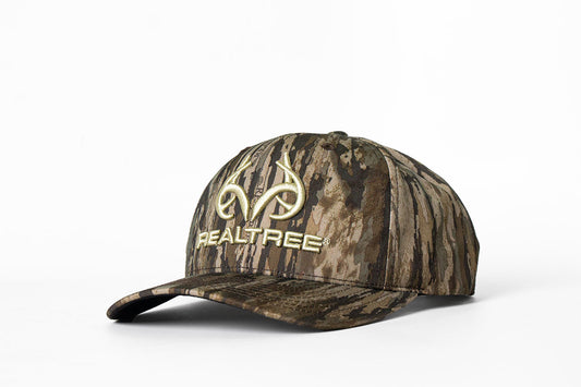Realtree Unisex Logo 6 Panel Camo Hat