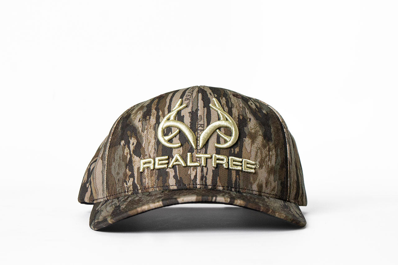 Realtree Unisex Logo 6 Panel Camo Hat