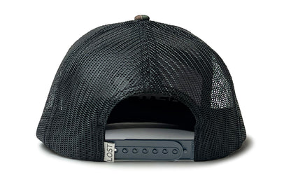 Realtree Lost Hat Co. Unisex Black Slate Team Realtree Camo Hat - Realtree Original