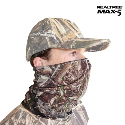 Realtree QuikCamo Unisex Multifunctional Hunting Face Mask Gaiters - Realtree Camo