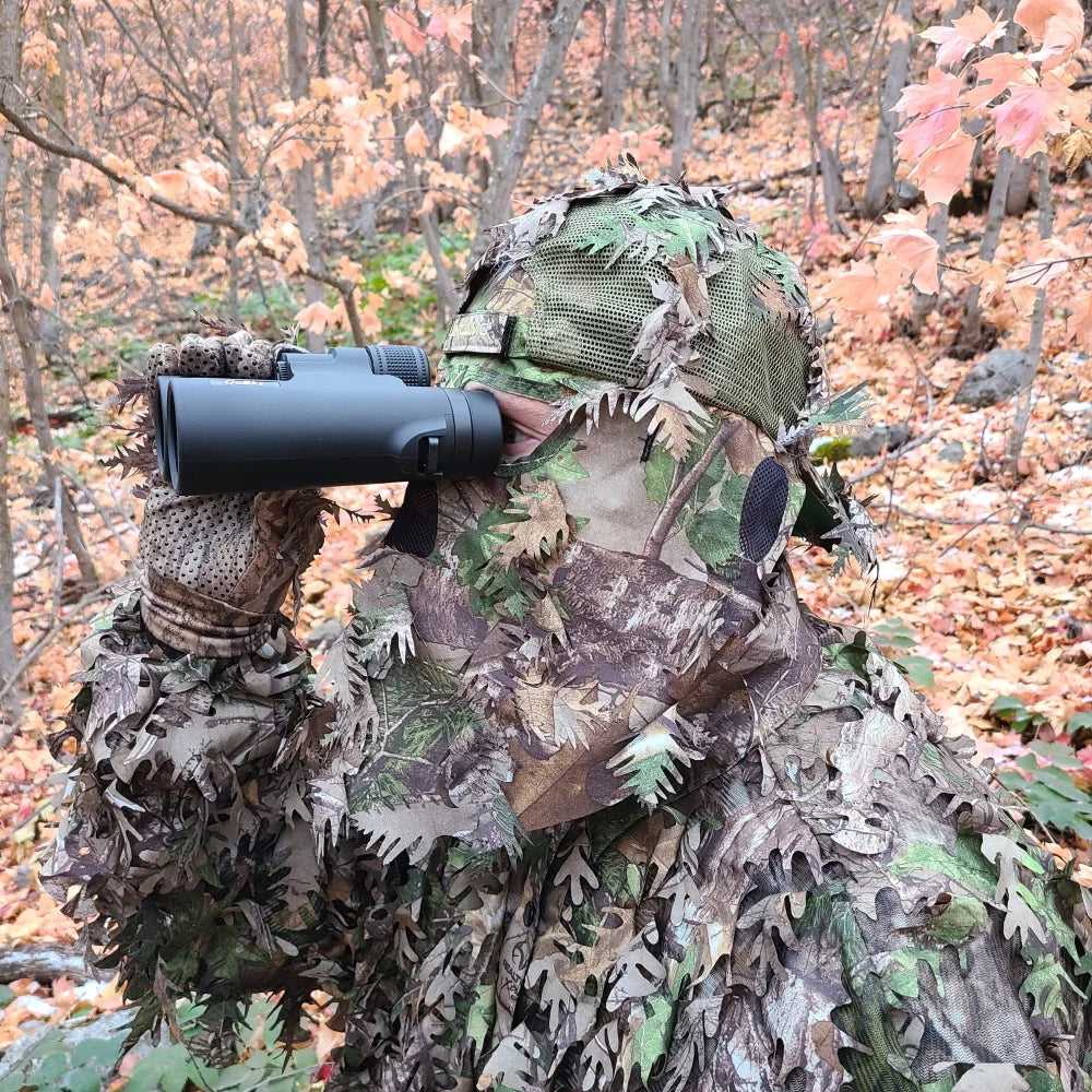 Realtree QuikCamo Unisex 2-in-1 Rear Leafy Hunting Face Mask and Fitted Hat - Realtree XTRA