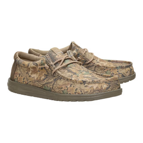 Realtree Hey Dude Unisex Wally Camo Shoes - Realtree Advantage Classic