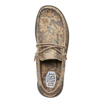 Realtree Hey Dude Unisex Wally Camo Shoes - Realtree Advantage Classic