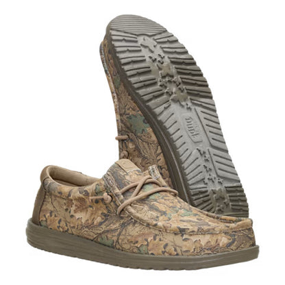 Realtree Hey Dude Unisex Wally Camo Shoes - Realtree Advantage Classic