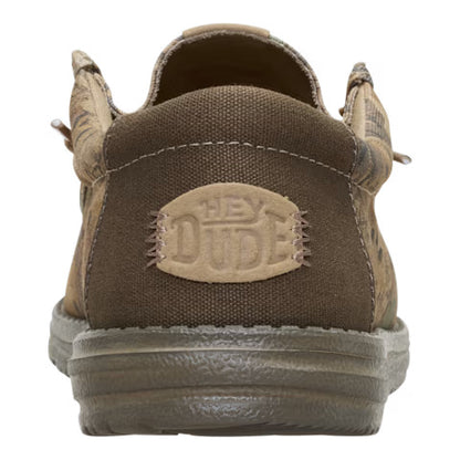 Realtree Hey Dude Unisex Wally Camo Shoes - Realtree Advantage Classic