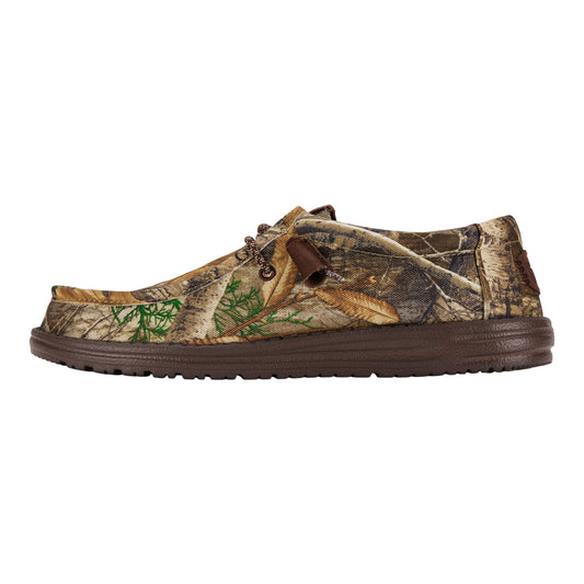 Realtree Hey Dude Unisex Wally Camo Shoes - Realtree EDGE