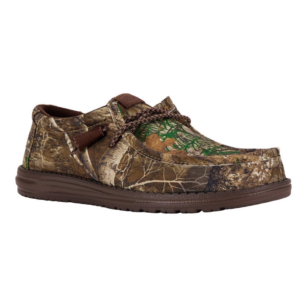 Realtree Hey Dude Unisex Wally Camo Shoes - Realtree EDGE
