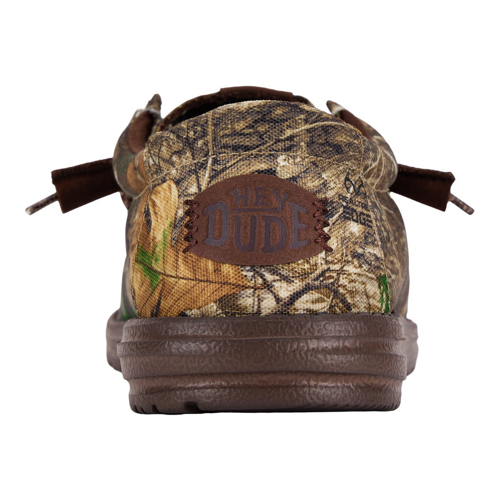 Realtree Hey Dude Unisex Wally Camo Shoes - Realtree EDGE
