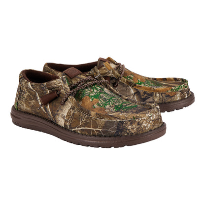 Realtree Hey Dude Unisex Wally Camo Shoes - Realtree EDGE