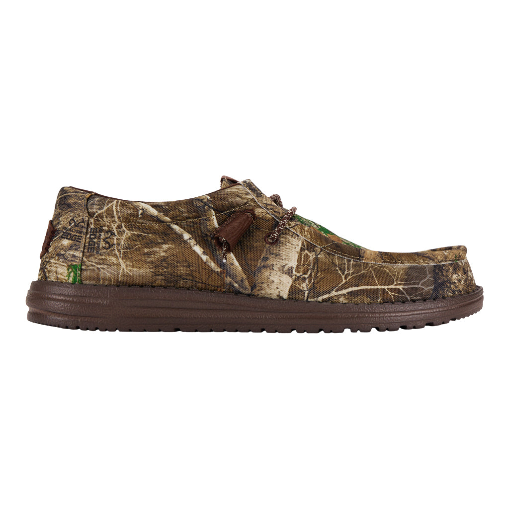 Realtree Hey Dude Unisex Wally Camo Shoes - Realtree EDGE