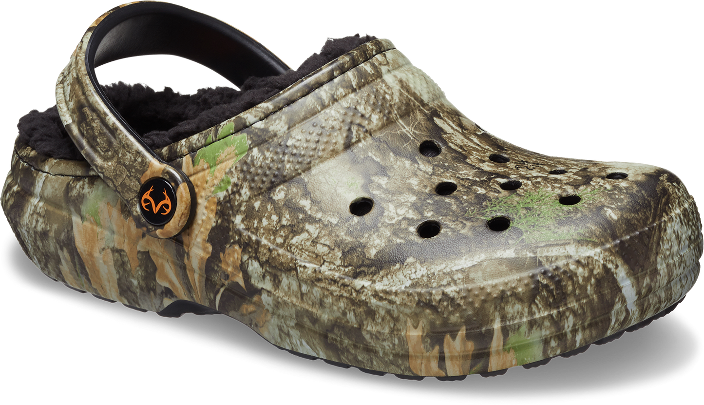 Realtree Crocs Lined Classic Camo Clog - Realtree APX