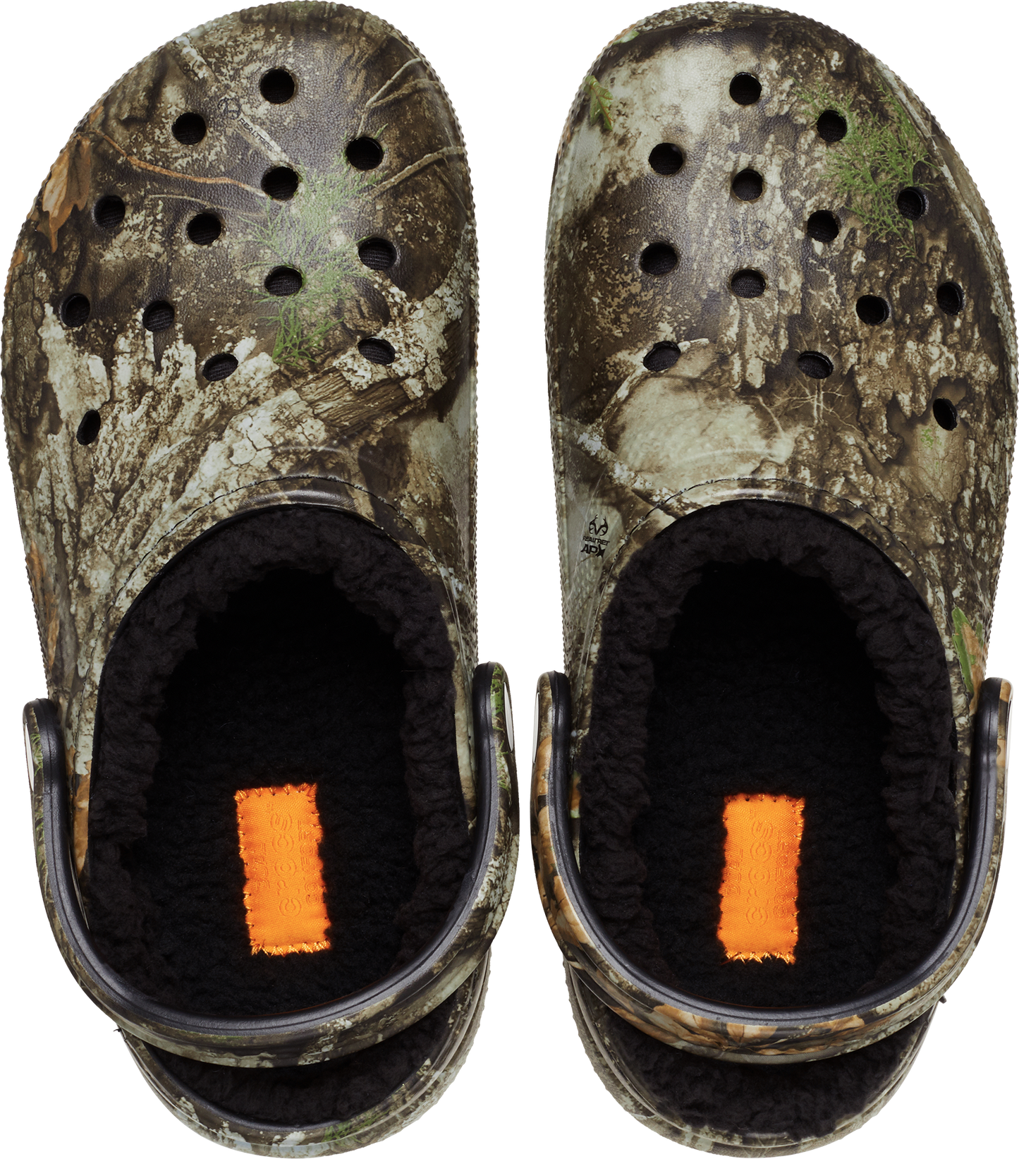 Realtree Crocs Lined Classic Camo Clog - Realtree APX
