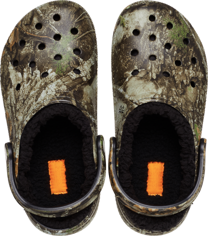 Realtree Crocs Lined Classic Camo Clog - Realtree APX