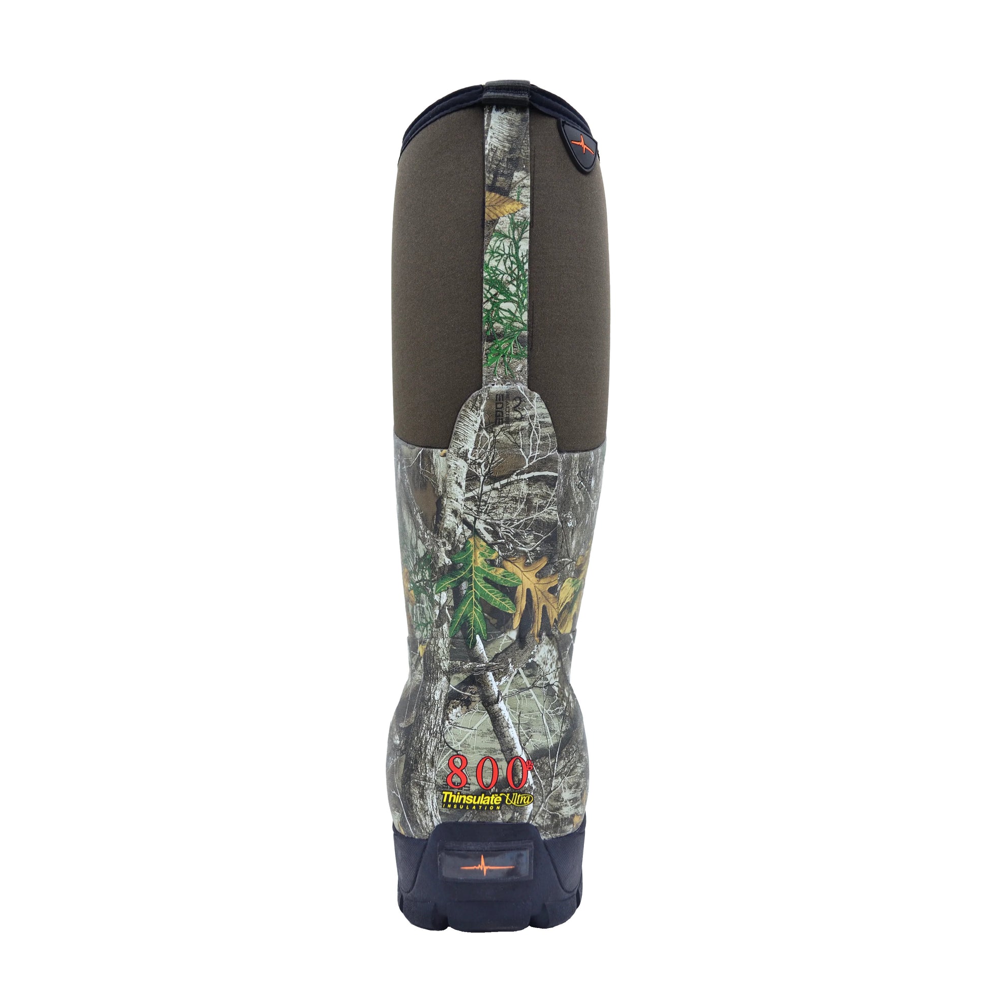 Realtree Habit 800 gram Insulated 15" Waterproof Rubber Insulated Hunting Boots - Realtree EDGE