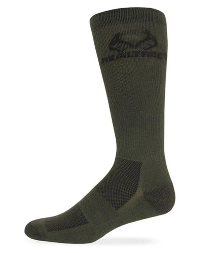 Realtree Ultra-Dri® Casual Green Crew Socks - Realtree