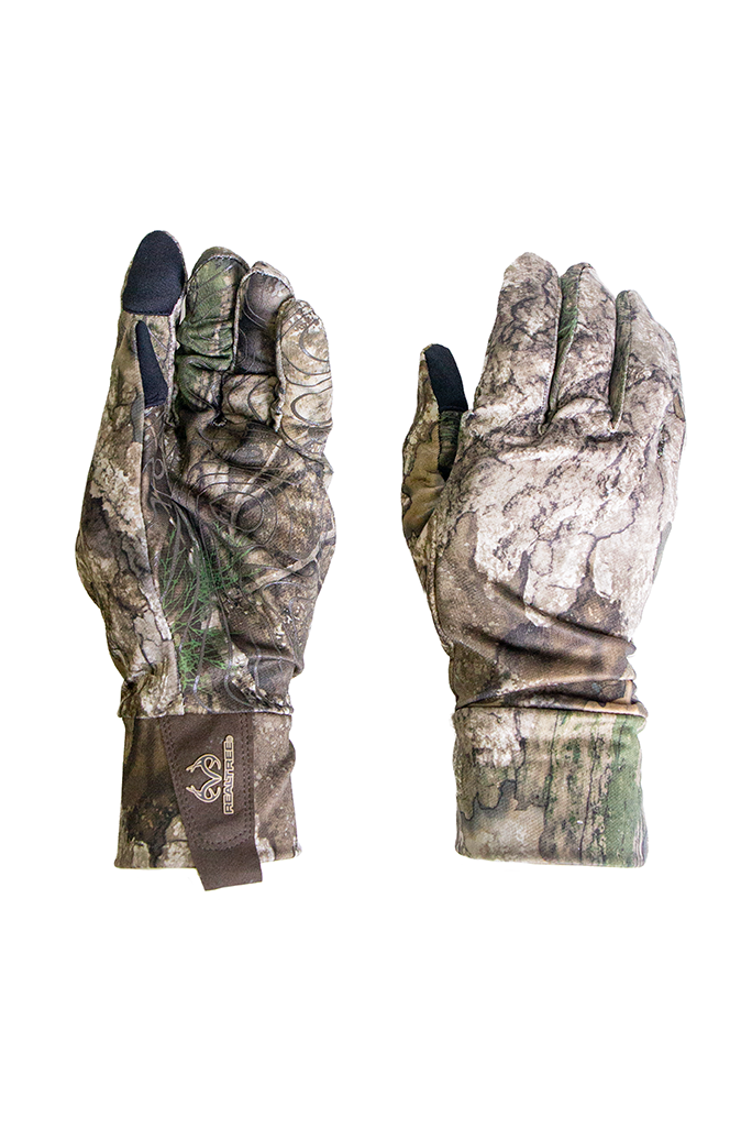 Realtree Poly/Spandex Lightweight Hunting Gloves - Realtree APX