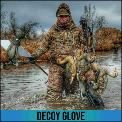 Realtree Glacier Glove Decoy Unisex Camo Glove - Realtree MAX-7