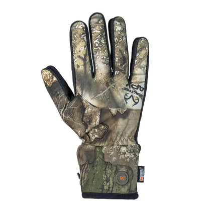 Realtree Mobile Warming Unisex Mid-Weight Heated Hunting Gloves - Realtree APX