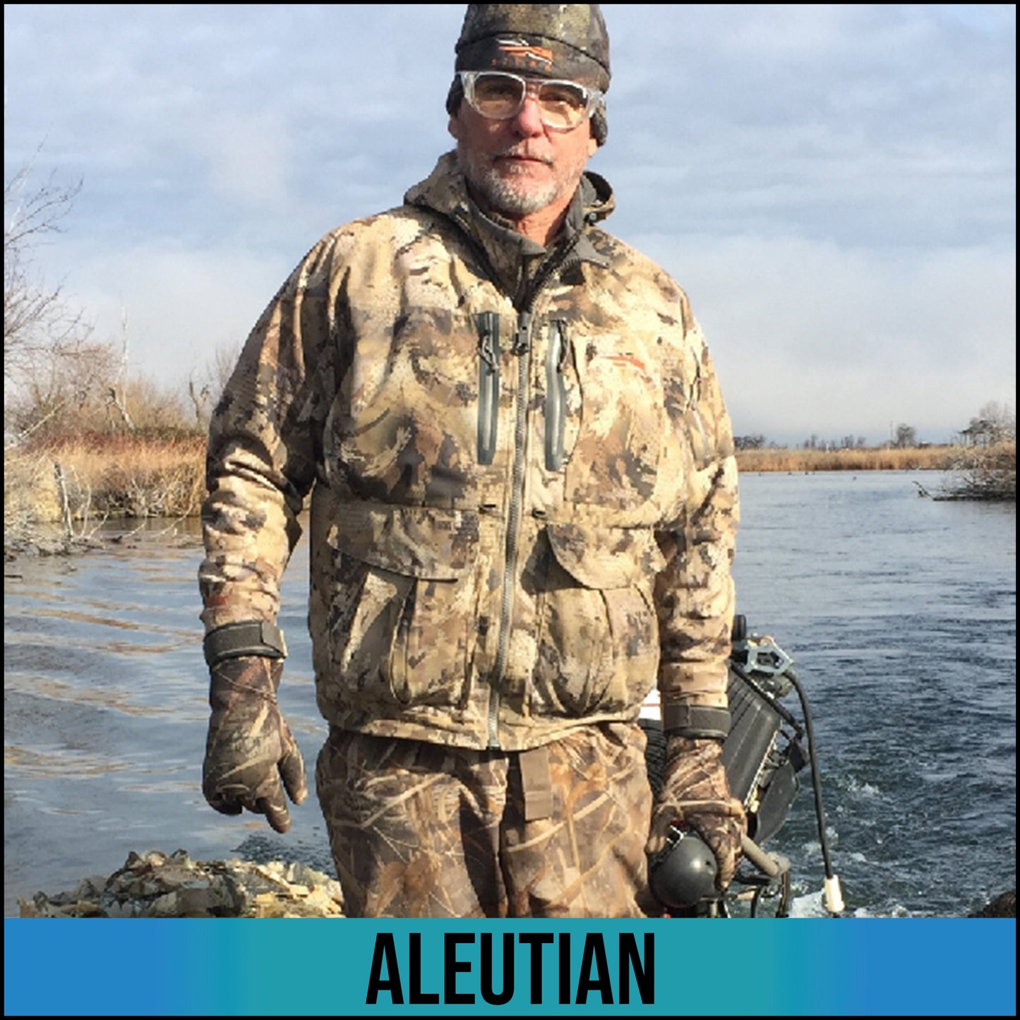 Realtree Glacier Glove Aleutian  Unisex Camo Glove - Realtree MAX-7