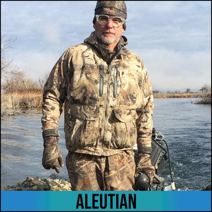Realtree Glacier Glove Aleutian  Unisex Camo Glove - Realtree MAX-7