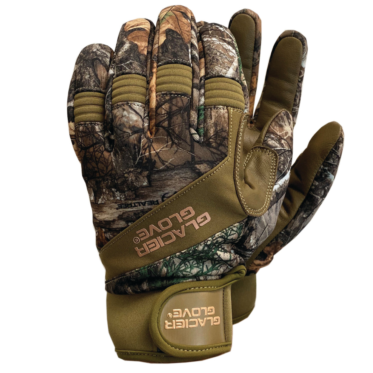 Realtree Glacier Glove Guide Unisex Camo Glove - Realtree EDGE