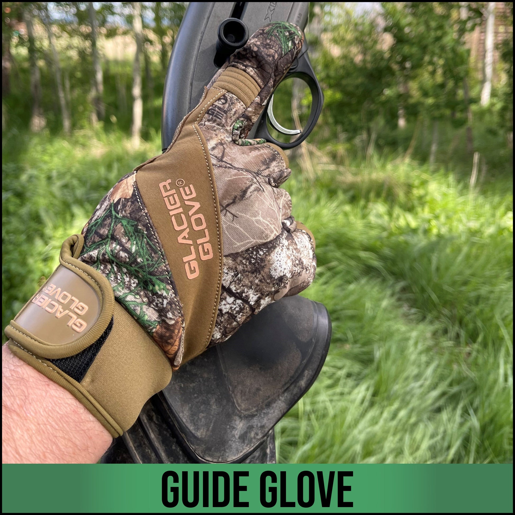 Realtree Glacier Glove Guide Unisex Camo Glove - Realtree EDGE