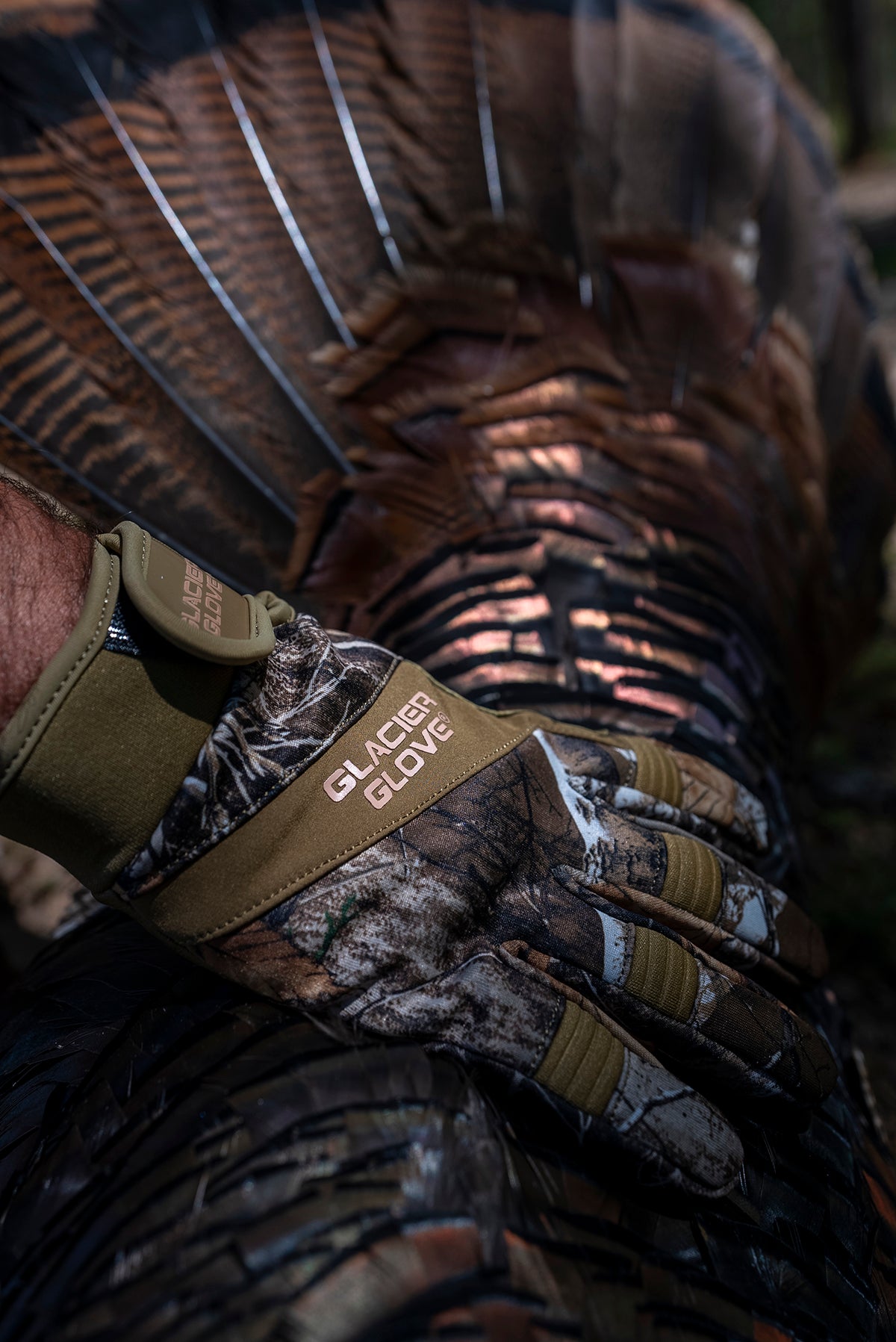 Realtree Glacier Glove Guide Unisex Camo Glove - Realtree EDGE