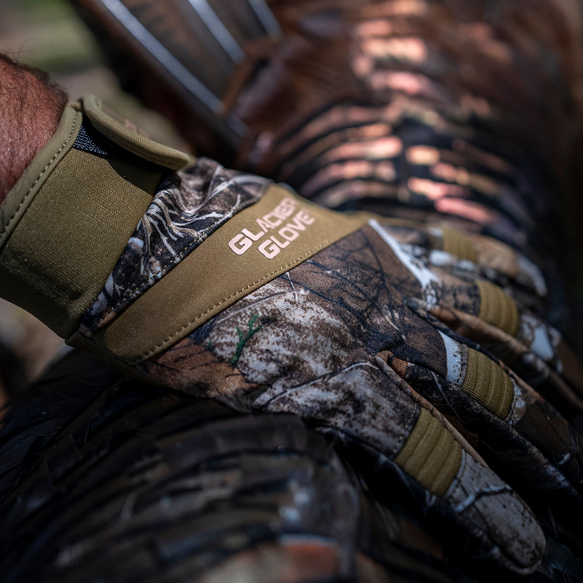 Realtree Glacier Glove Guide Unisex Camo Glove - Realtree EDGE