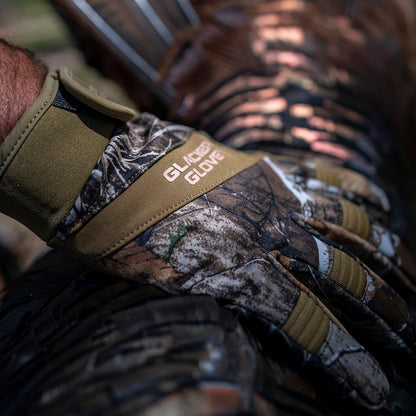Realtree Glacier Glove Guide Unisex Camo Glove - Realtree EDGE