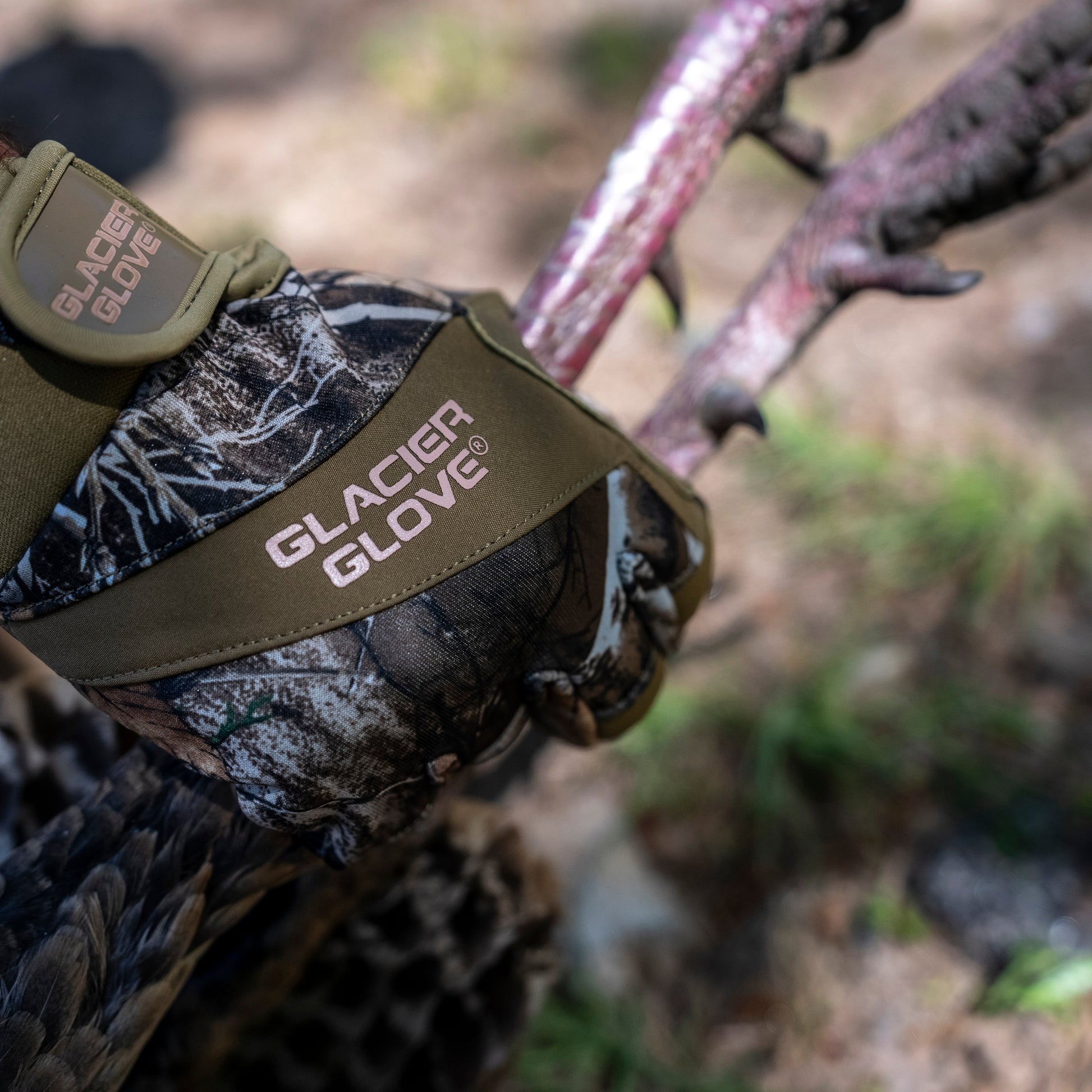 Realtree Glacier Glove Guide Unisex Camo Glove - Realtree EDGE