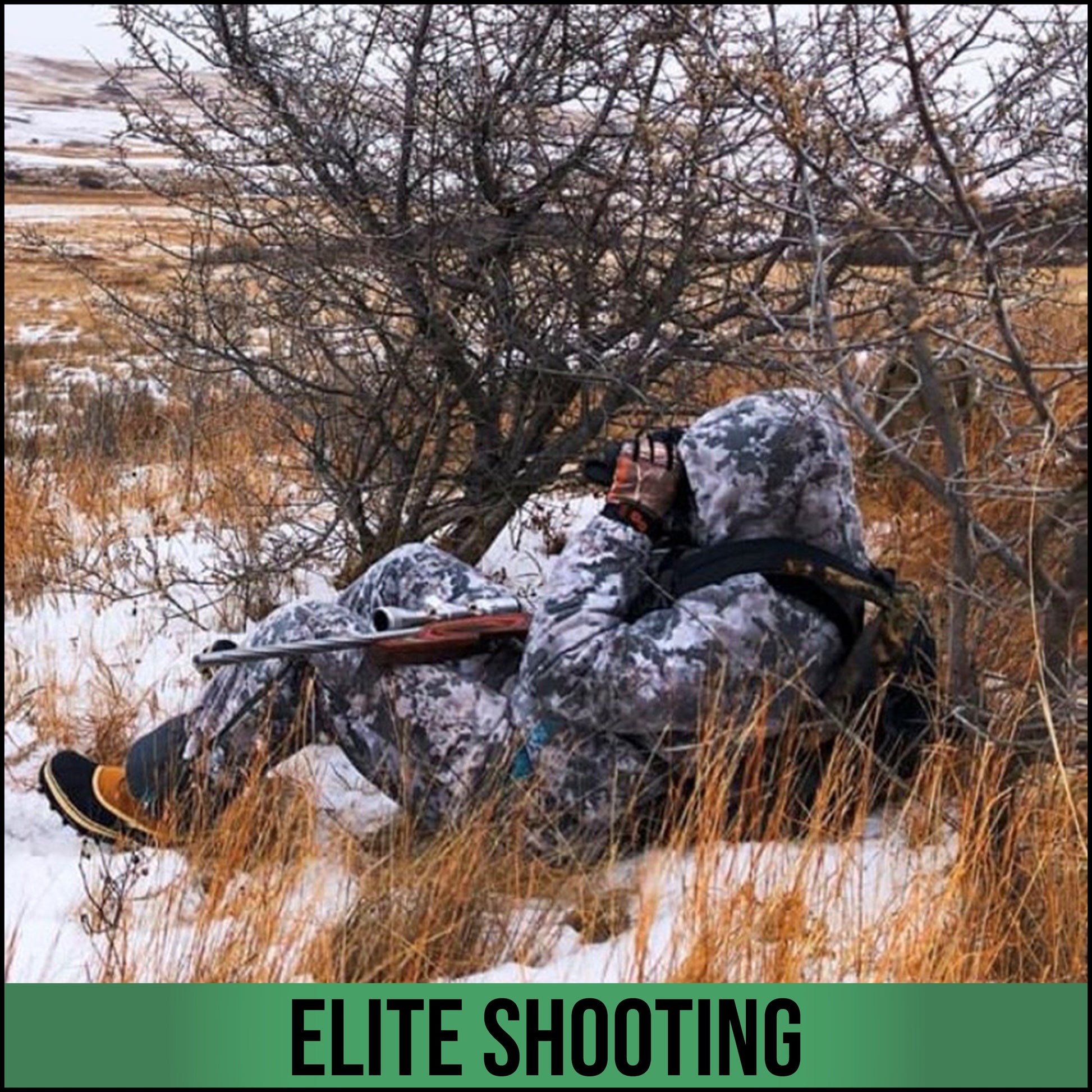 Realtree Glacier Glove Elite Shooting Unisex Camo Glove - Realtree EDGE