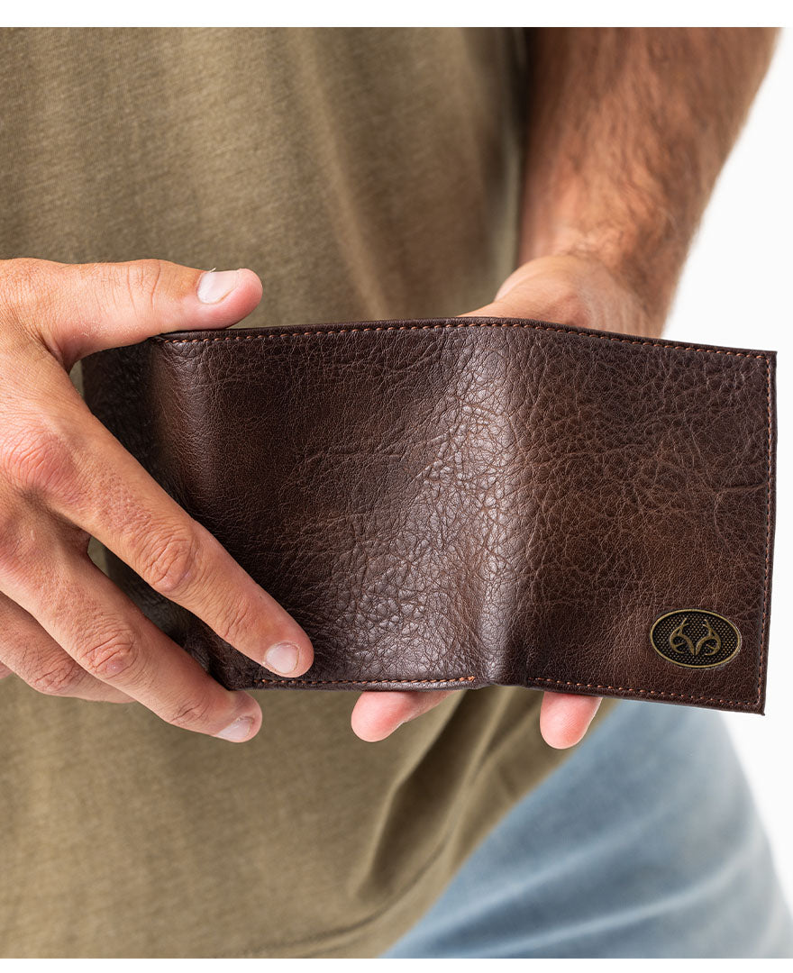 Realtree Realtree Antler Logo Trifold Wallet