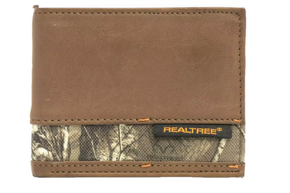 Realtree Passcase Wallet with Camo Insert - Realtree EDGE