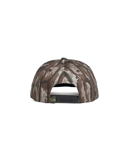 Realtree Unisex Embroidered  Logo 6 Panel Camo Hat - Realtree Original