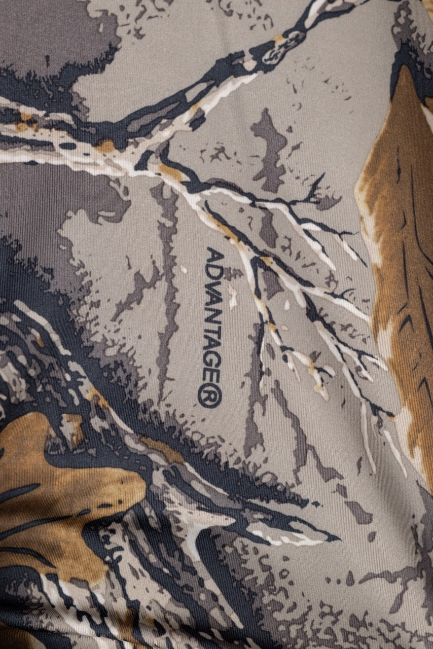 Realtree WoLong Sleeve Hooded Camo Shirt - Realtree Advantage Classic