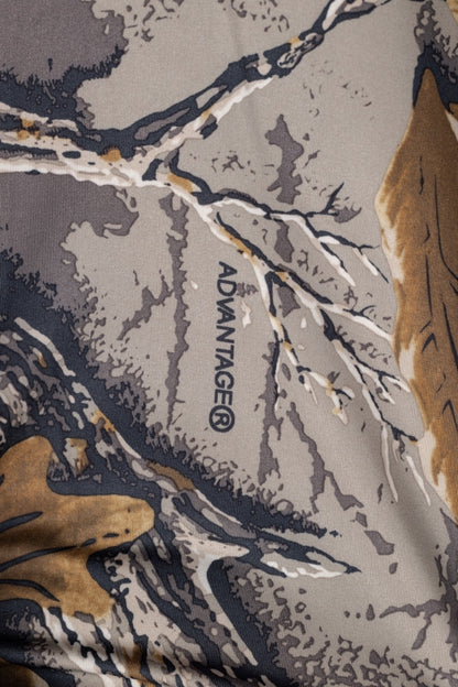 Realtree WoLong Sleeve Hooded Camo Shirt - Realtree Advantage Classic