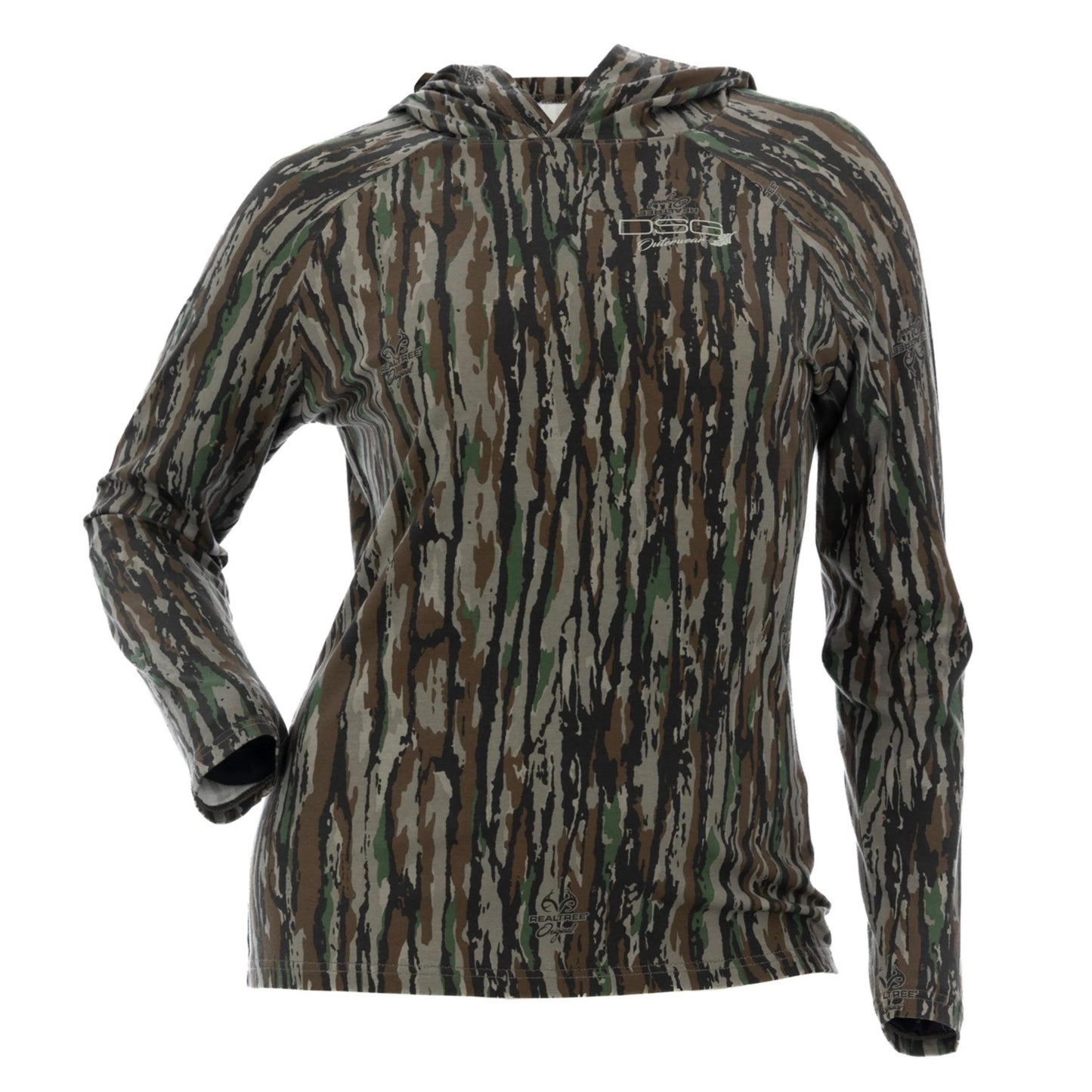 Realtree DSG Outerwear WoLong Sleeve Hooded Hunting Shirt - Realtree Original