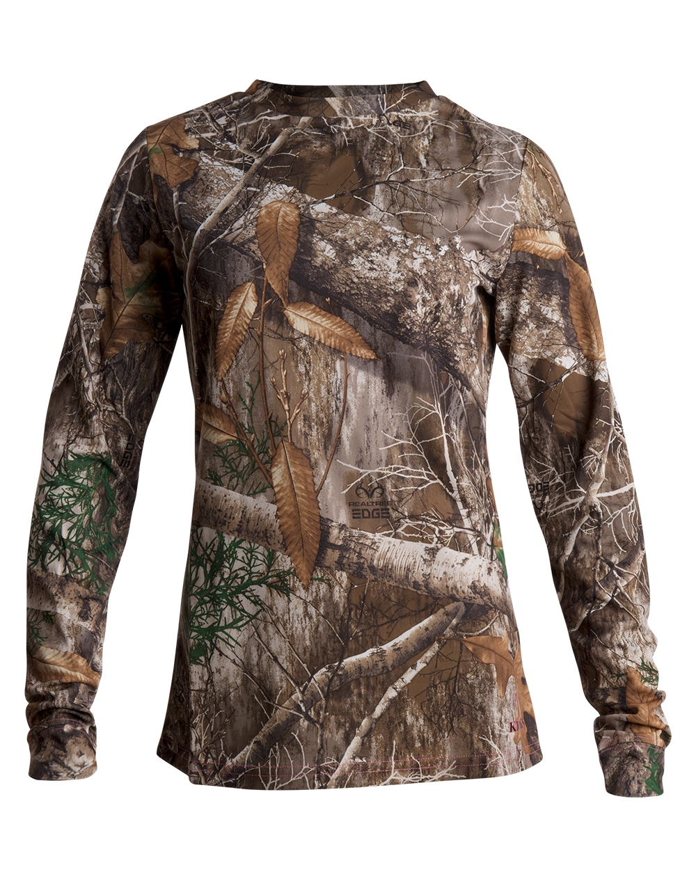 Realtree King's Camo WoHunter Long Sleeve Camo Shirt - Realtree EDGE