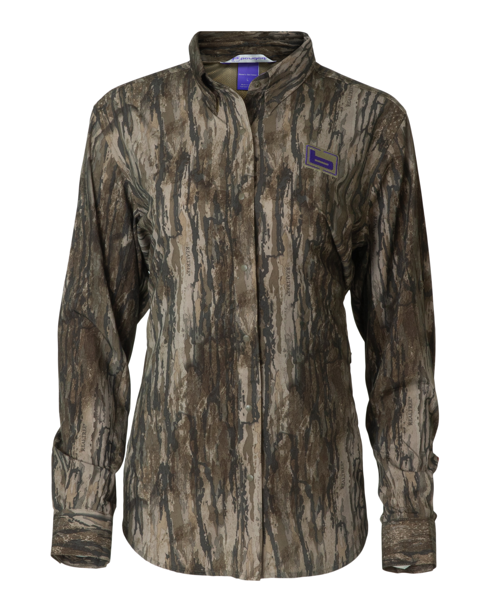 Realtree Banded WoBadlander Light Weight Camo Shirt