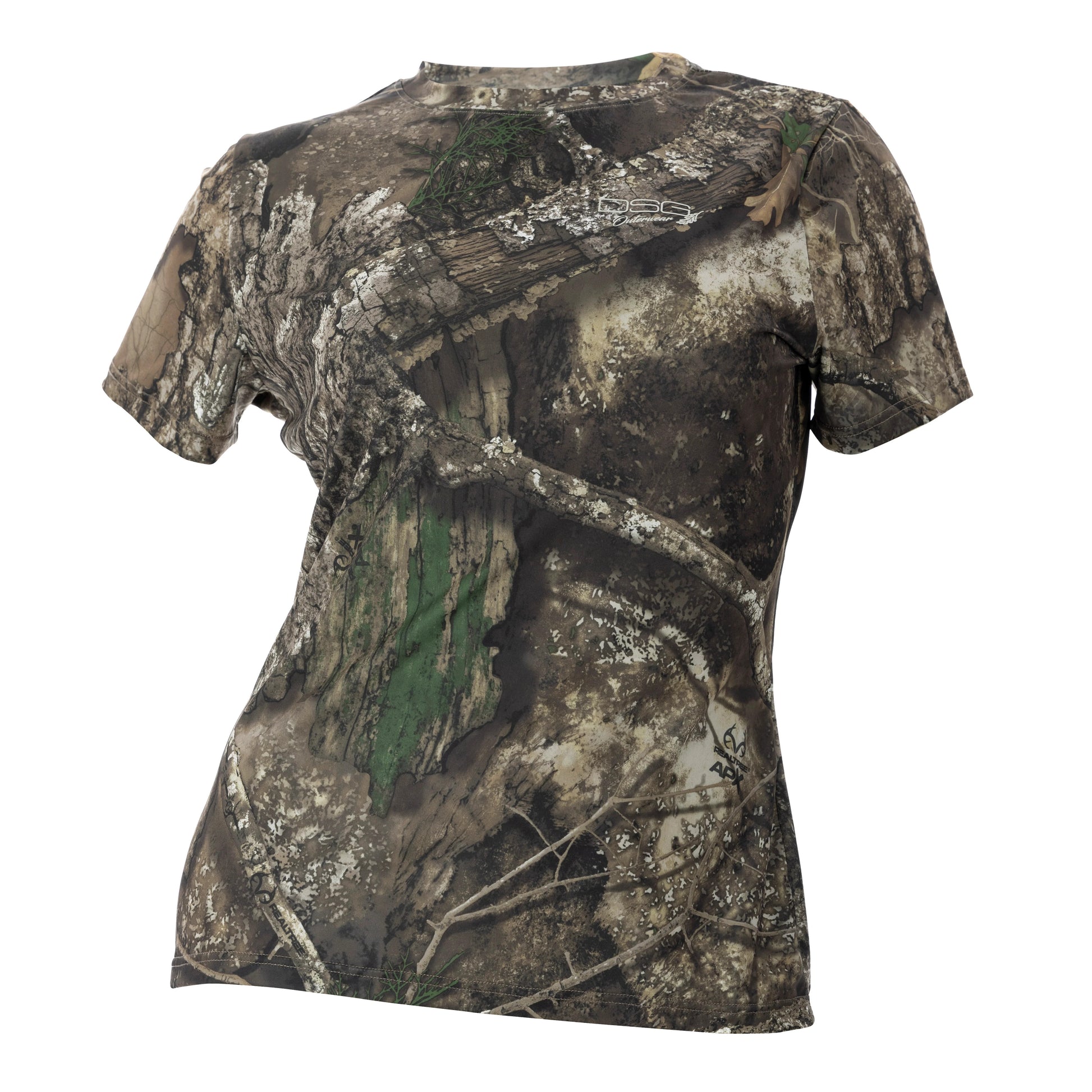 Realtree DSG Outerwear WoCamo Short Sleeve Shirt - Realtree Camo