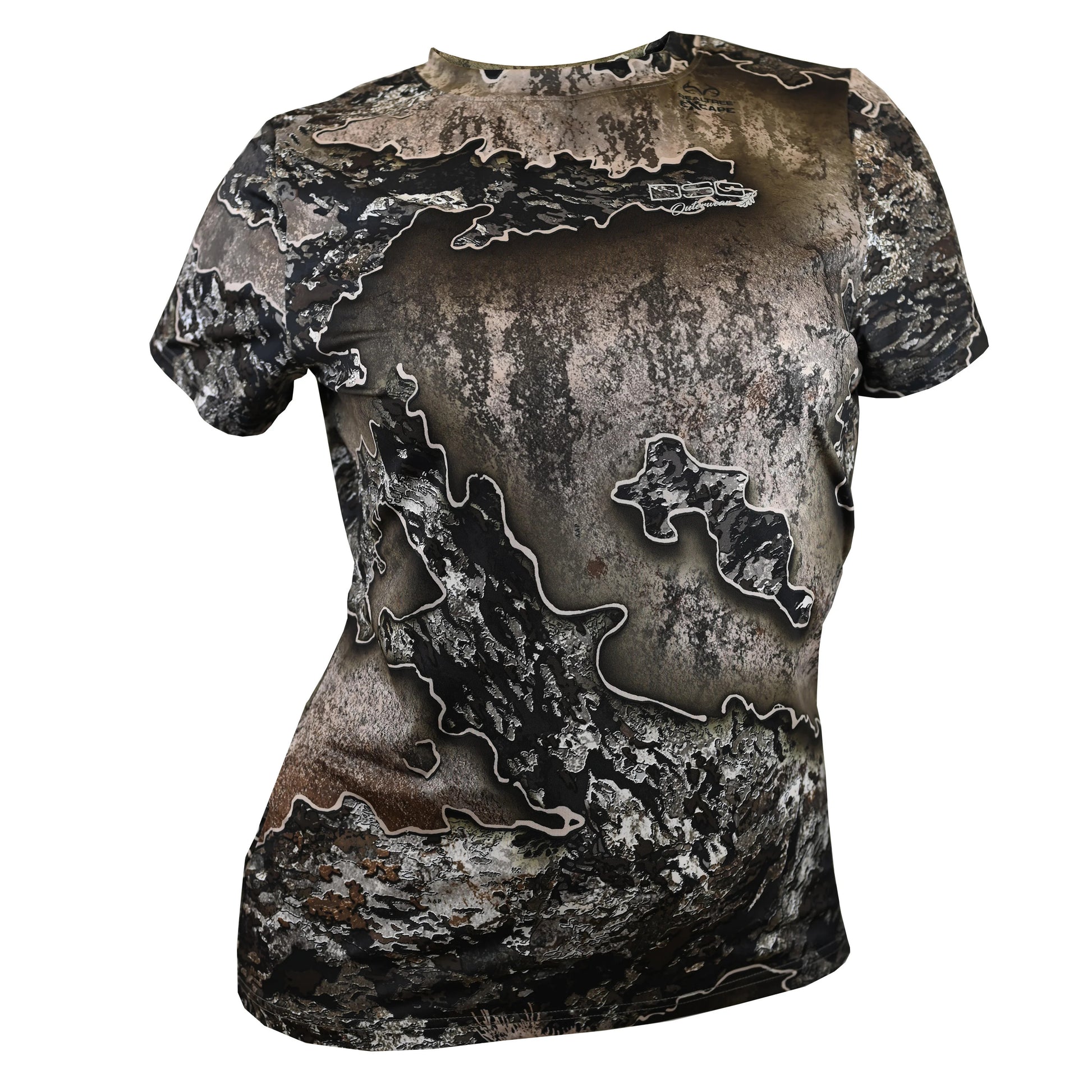 Realtree DSG Outerwear WoCamo Short Sleeve Shirt - Realtree Camo