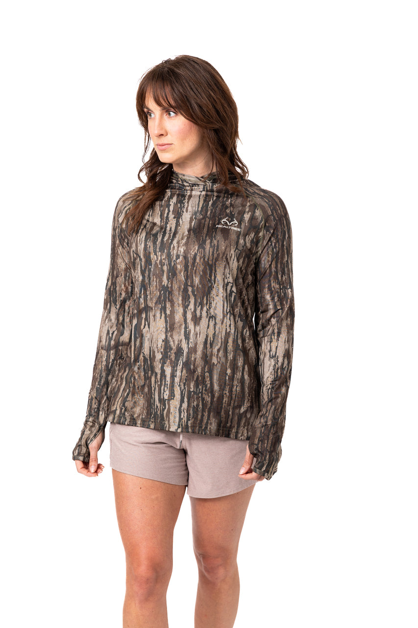 Realtree Realtree Fishing WoHooded Camo Shirt