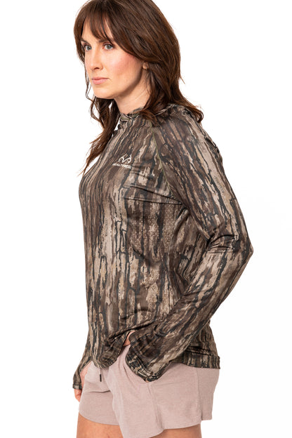 Realtree Realtree Fishing WoHooded Camo Shirt