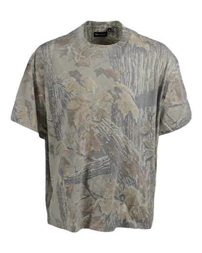 Realtree Banded WoSunday Camo Tee - Realtree Xtra Grey
