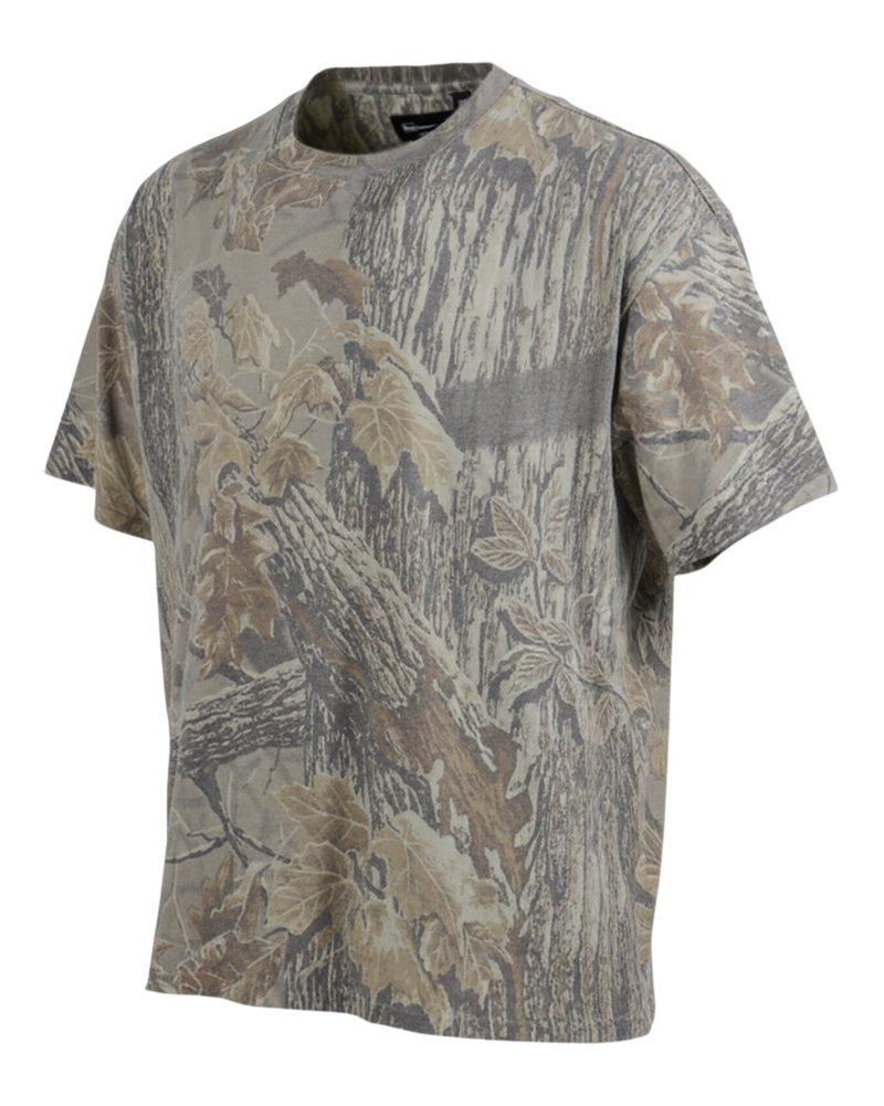 Realtree Banded WoSunday Camo Tee - Realtree Xtra Grey