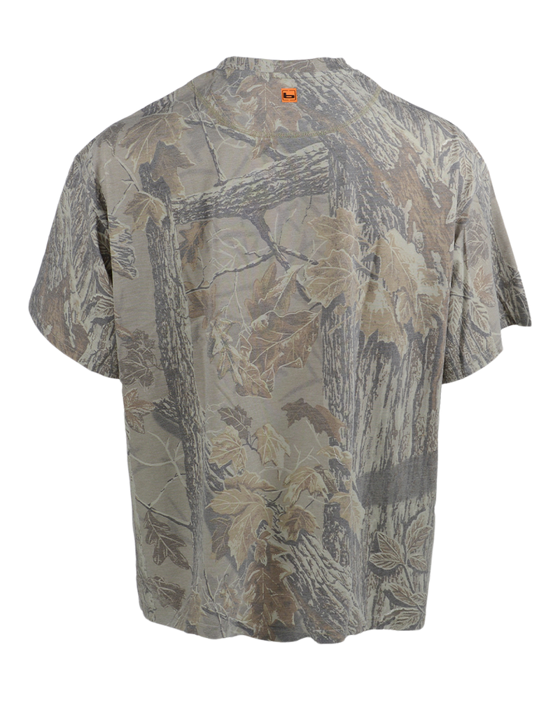 Realtree Banded WoSunday Camo Tee - Realtree Xtra Grey