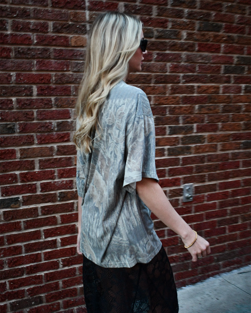 Realtree Banded WoSunday Camo Tee - Realtree Xtra Grey