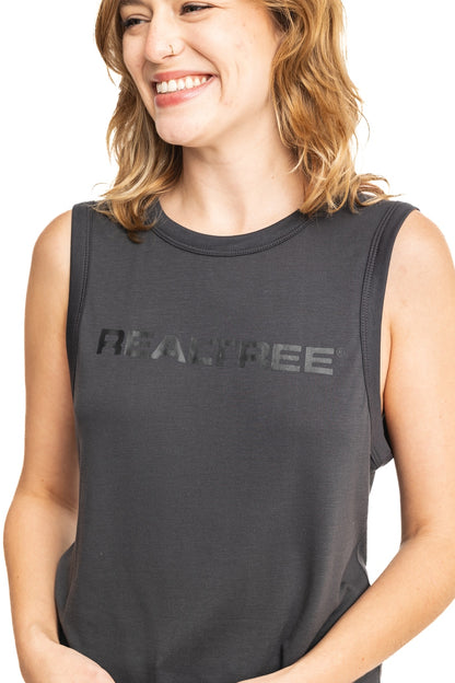 Realtree WoCharcoal Bamboo Tank Shirt - Realtree